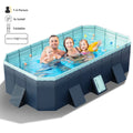 Foldable Above Ground Swimming Pool 82x55x21 L1323