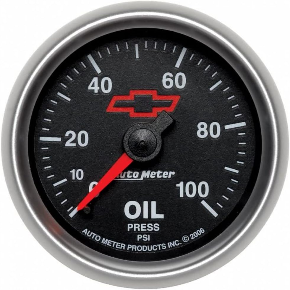 Mechanical Oil Pressure Gauge 52mm 0-100 PSI G284