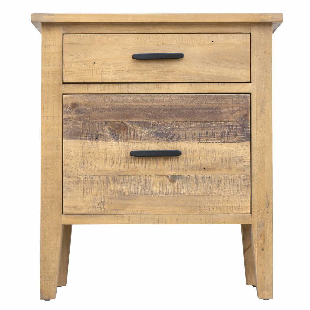 Reclaimed Wood Filing Cabinet with Two Drawers S916735