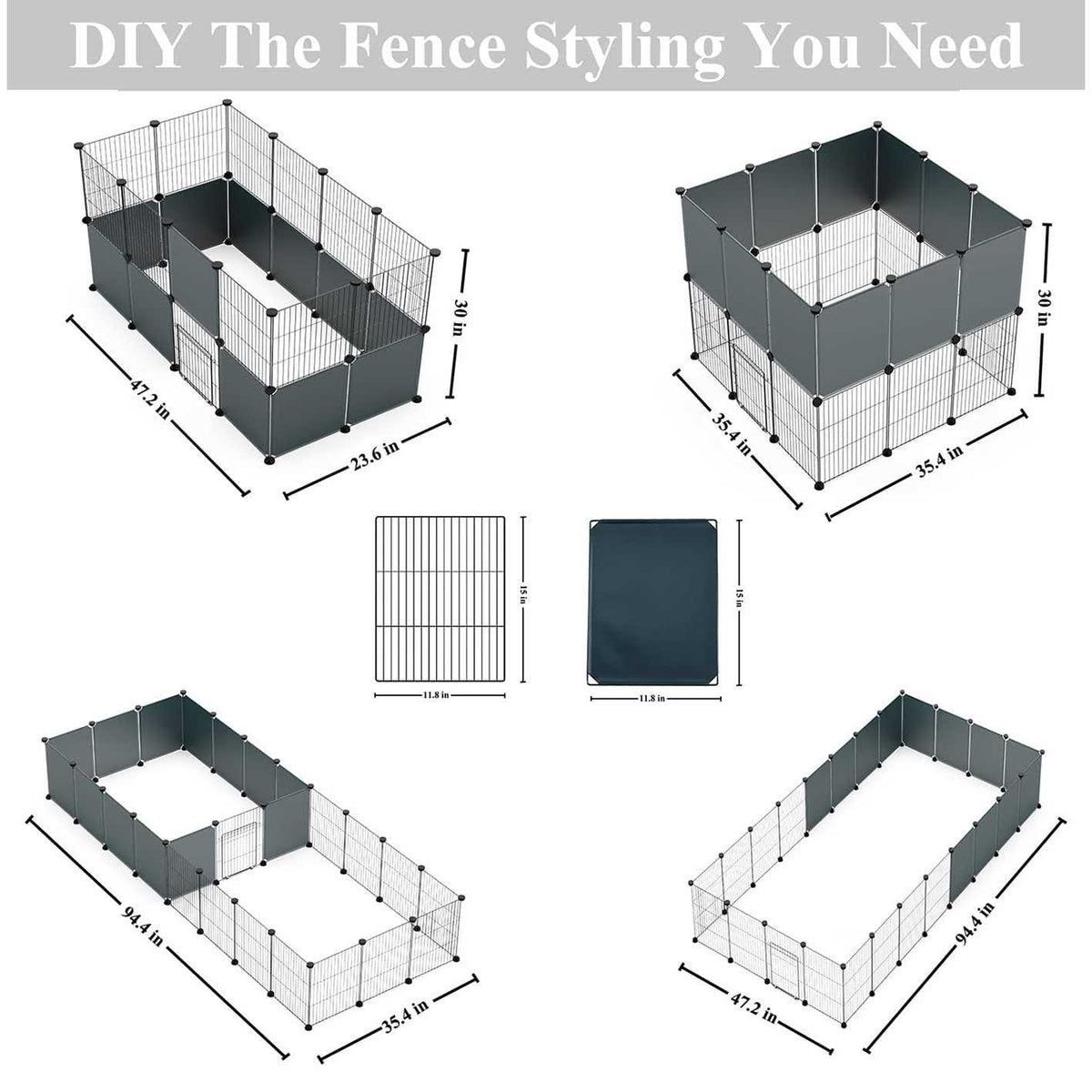 Small Animal Playpen with Door R246