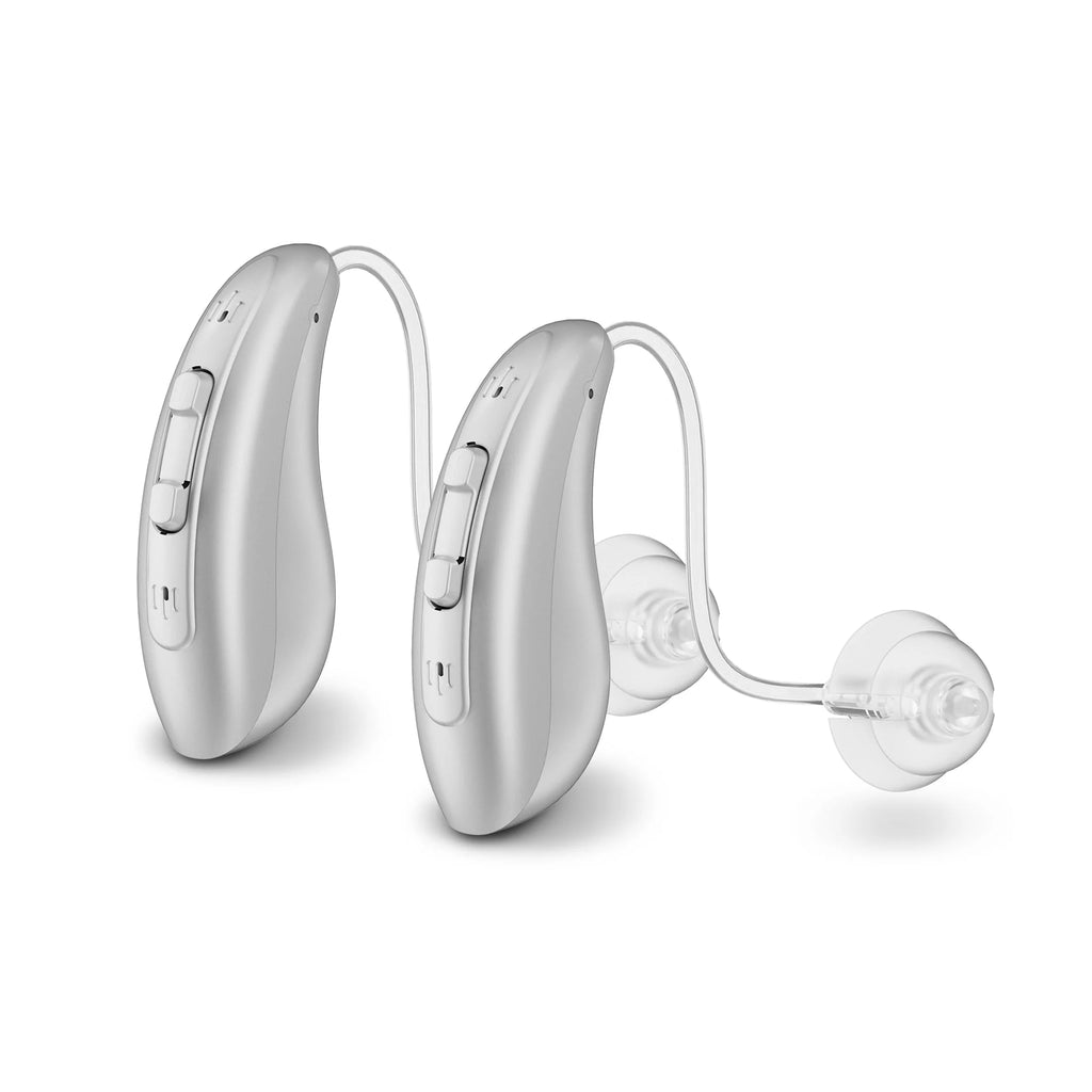 Behind-the-Ear Hearing Aids with Charging Case X598