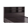 Twin Bookcase Headboard with 6 Open Compartments R504