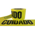 Caution Tape 3 inch x 1000 Feet 8 Rolls Yellow D38429