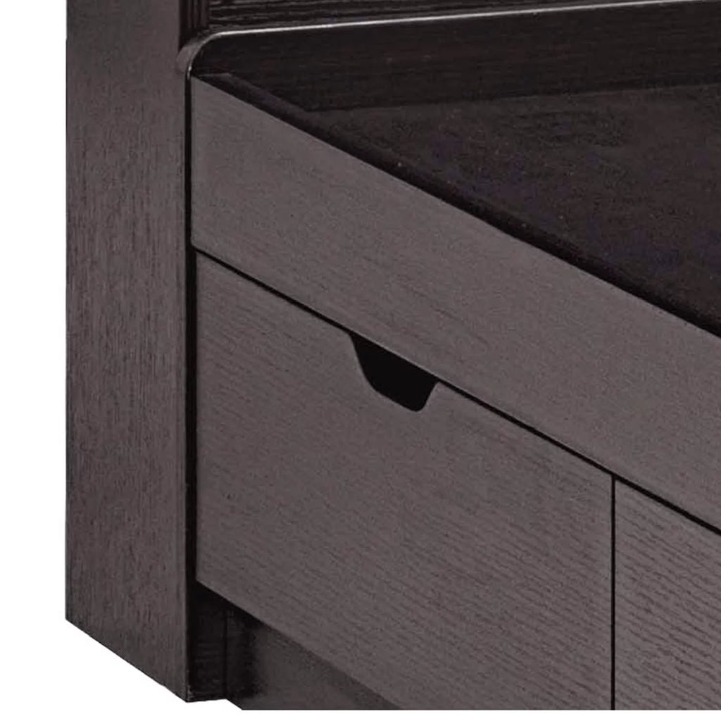 Twin Bookcase Headboard with 6 Open Compartments R504