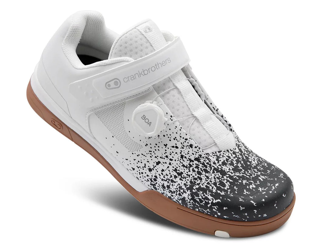 White Clip-In Mountain Bike Shoes I57924