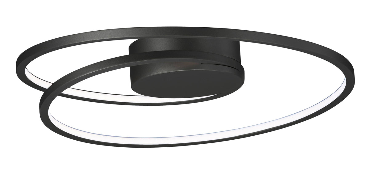 Black LED Flush Mount R475