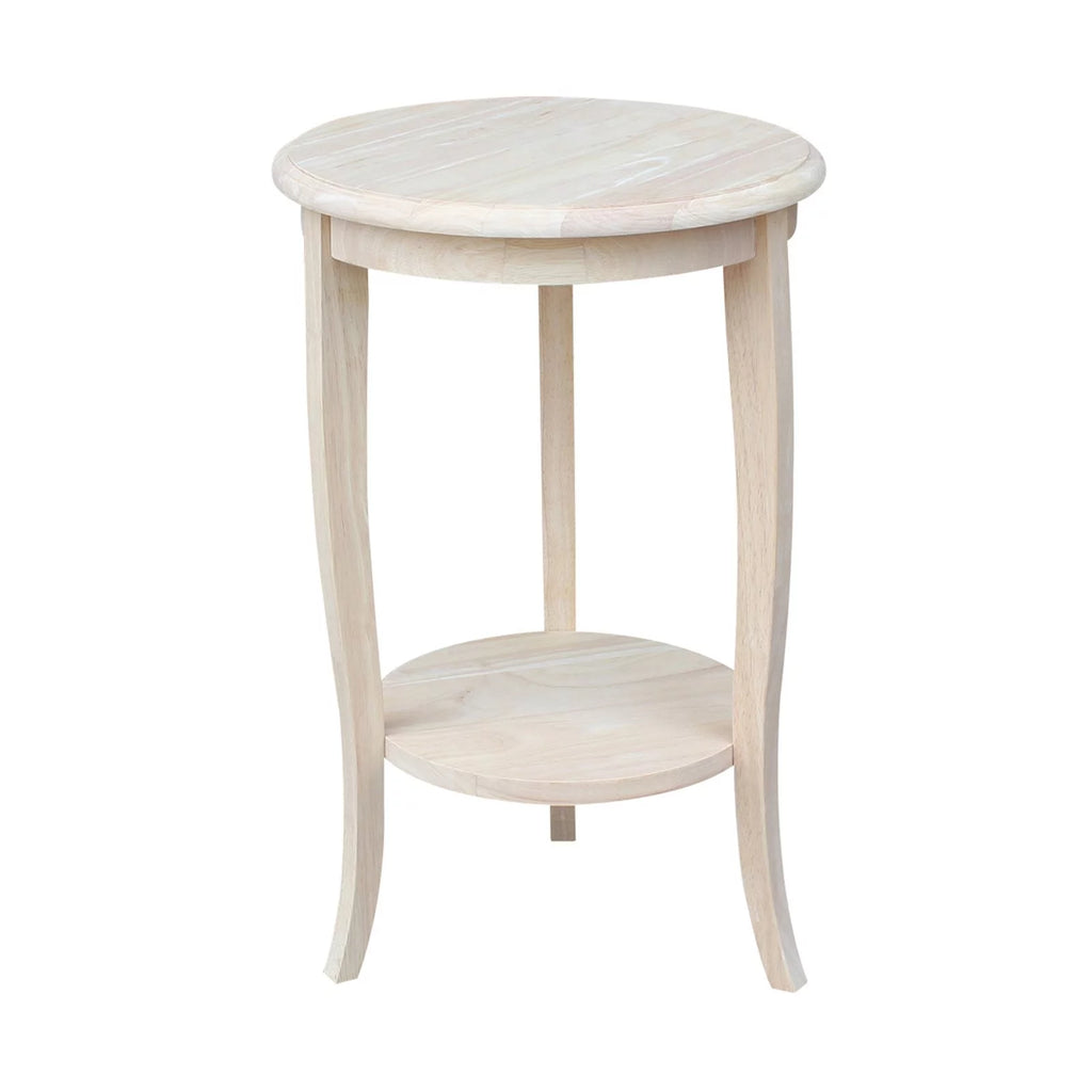 Solid Wood Round End Table B17005