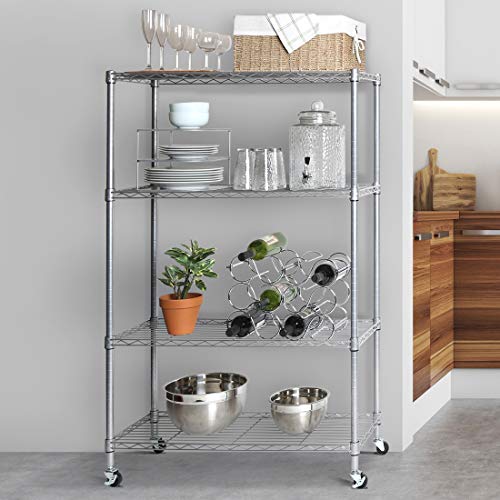 Steel Wire Shelving Storage Unit Q152046