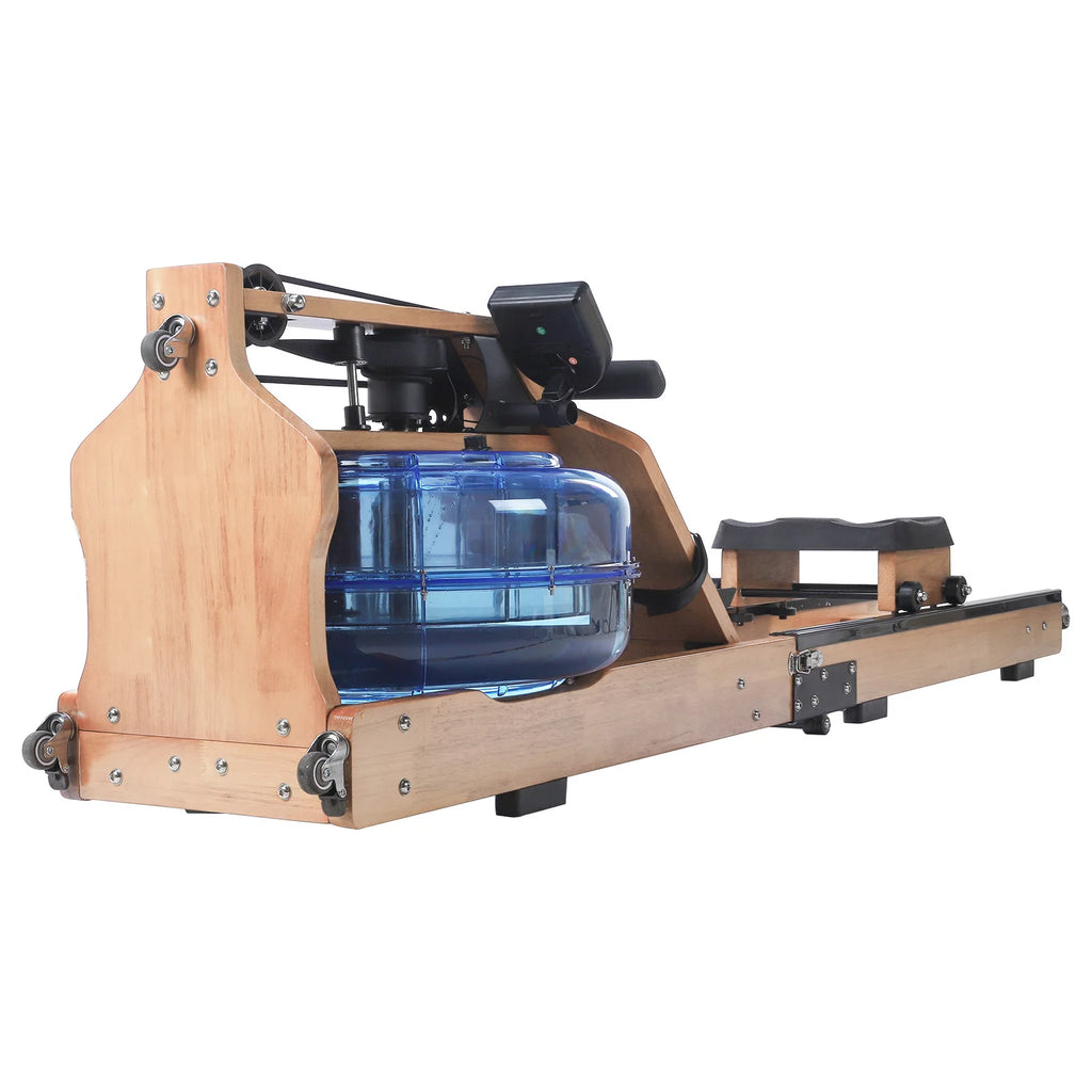 Water Rowing Machine with LED Display Foldable O4181