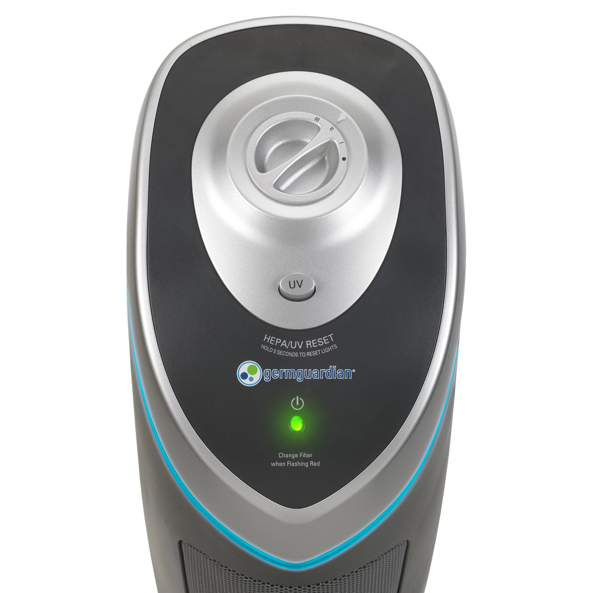 Tower Air Purifier with True HEPA Filter and UV-C Sanitizer, 2-Pack P29963