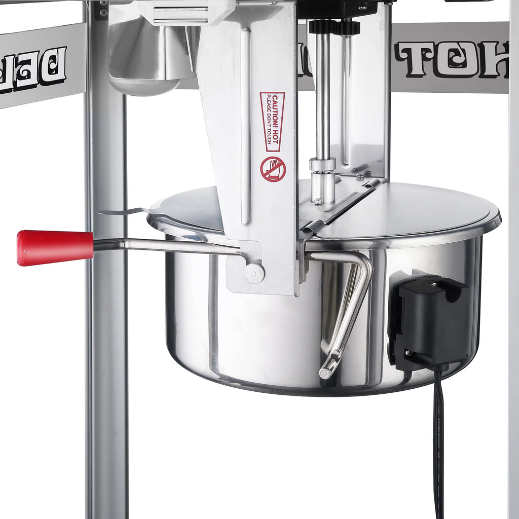 Black 12oz Popcorn Machine with Cart H448862