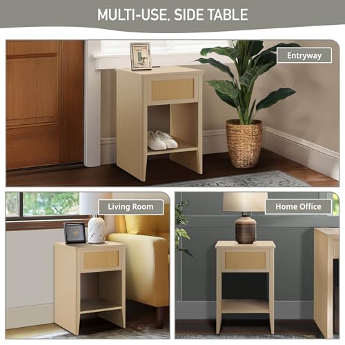 Lift-Top Rattan Coffee Table Y69738