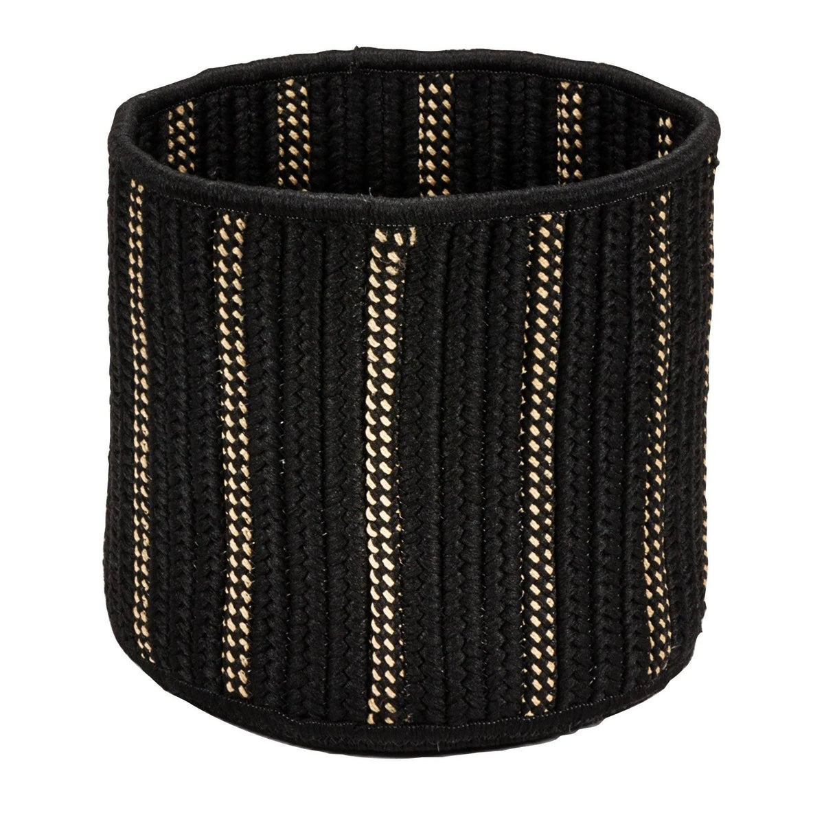 Black Polypropylene Braided Basket V824938