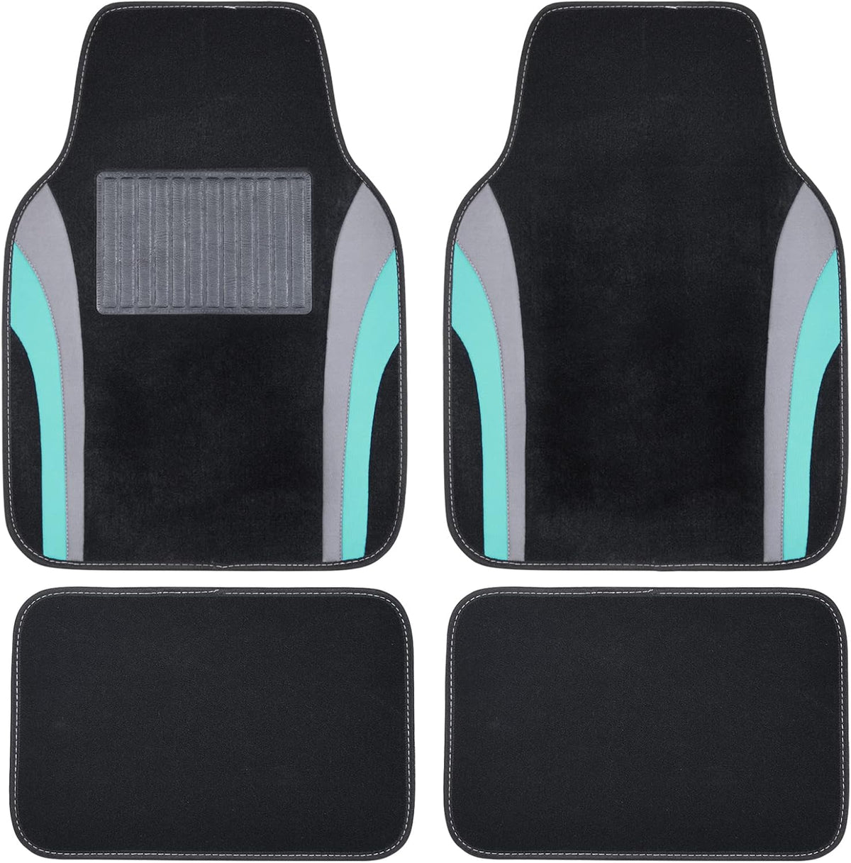Colorful Universal Fit Car Floor Mats Set of 4 L2121
