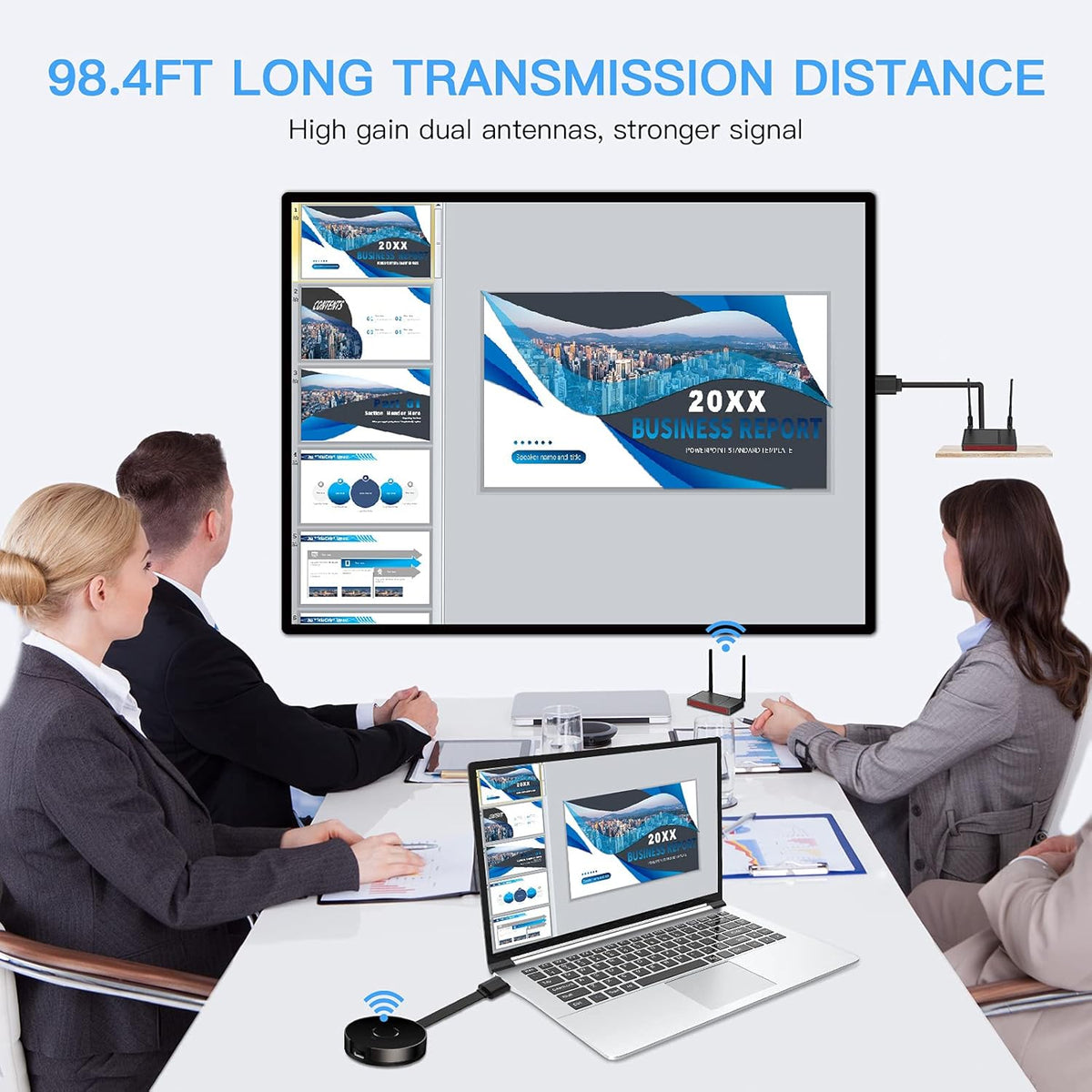 Wireless HDMI Transmitter and Receiver Kit 4K 30Hz T790