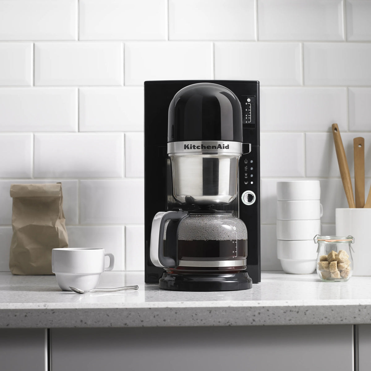 Pour Over Coffee Brewer Onyx Black F580