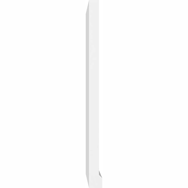 PVC Vertical Surface Mount Gable Vent E392089