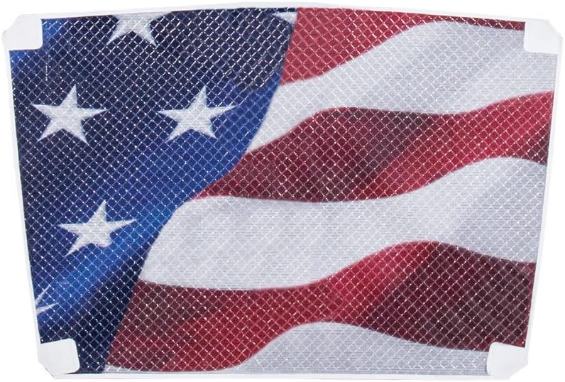 Truck Grille Cover with American Flag X265716