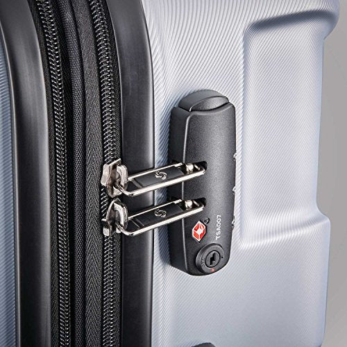 Hardside Expandable Spinner Luggage Blue Slate Carry-On 20-Inch K624