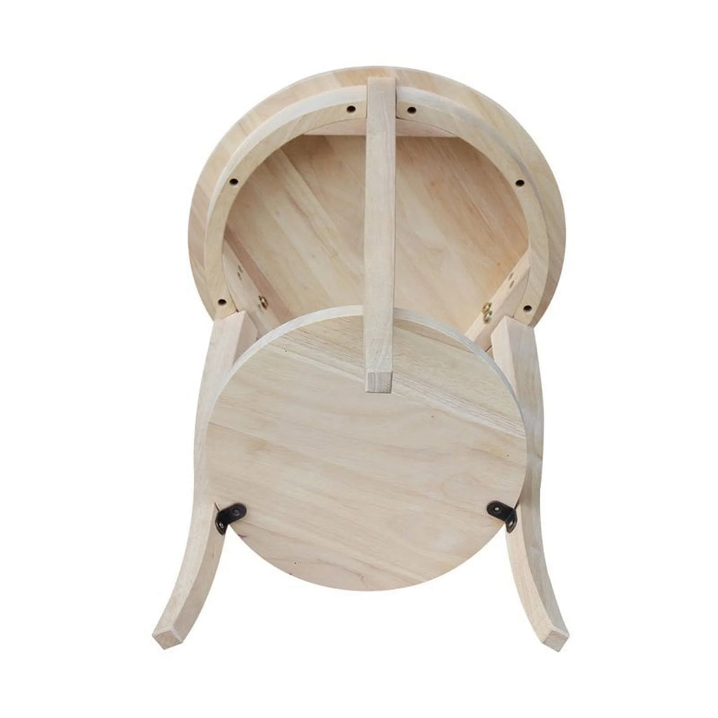 Solid Wood Round End Table B17005
