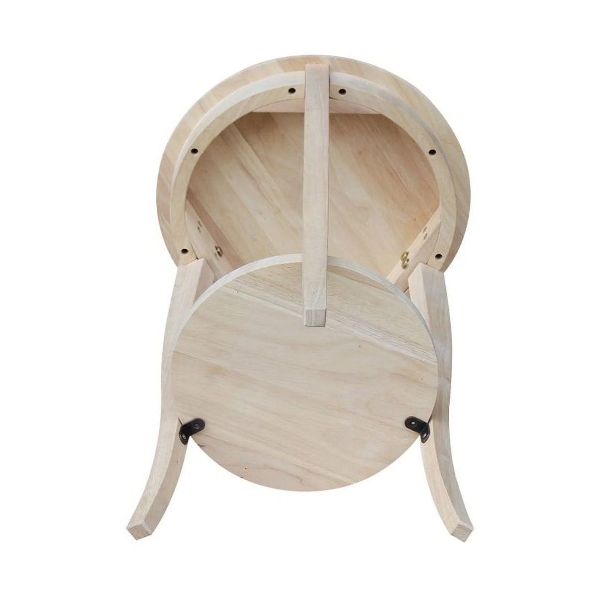 Solid Wood Round End Table B17005