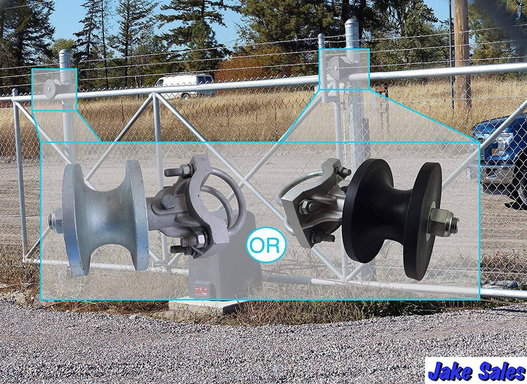 Cantilevered Gate Rollers for 3 inch Post Z236676