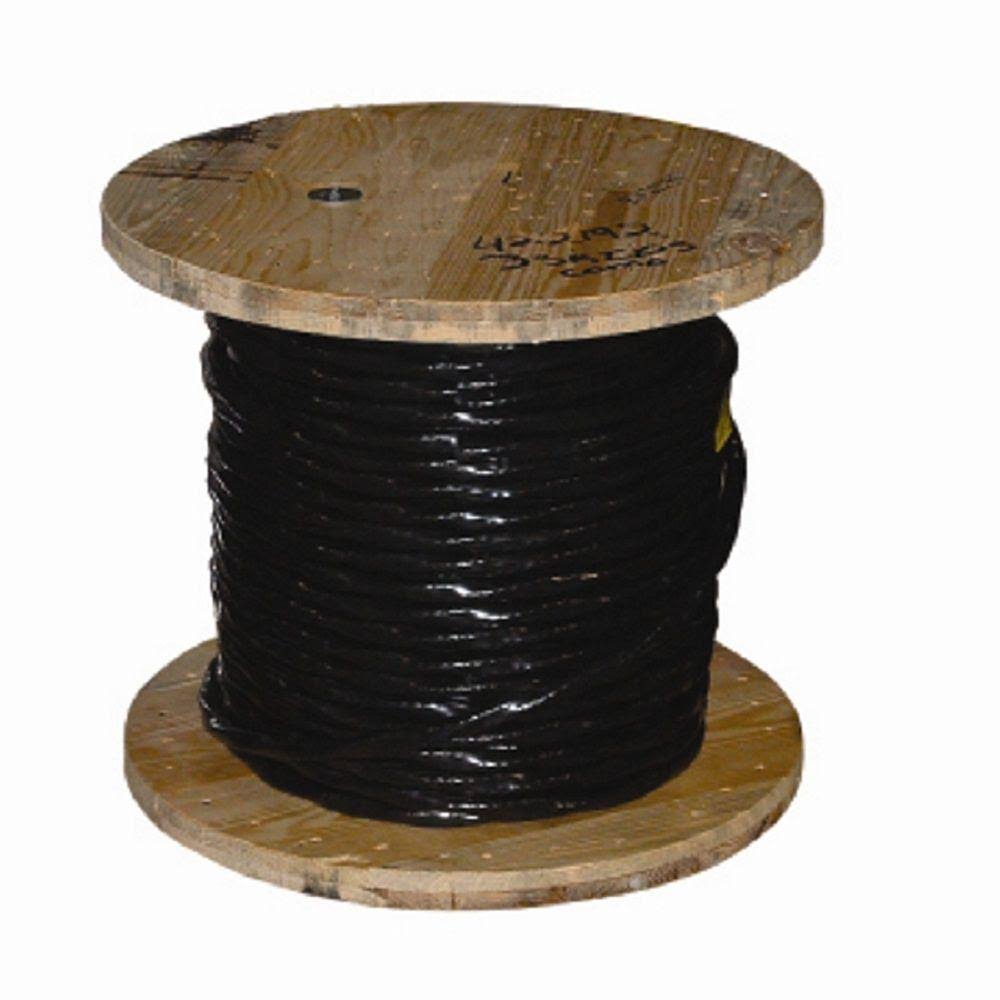 6 Black Stranded Al Use-2 Cable Y13212