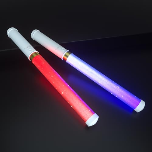 LED Glow Sticks 2 Pack 15 Colors Light Up Toys with AAA Battery L537658