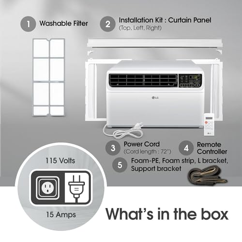 24000 BTU Window Air Conditioner with Wifi M6604