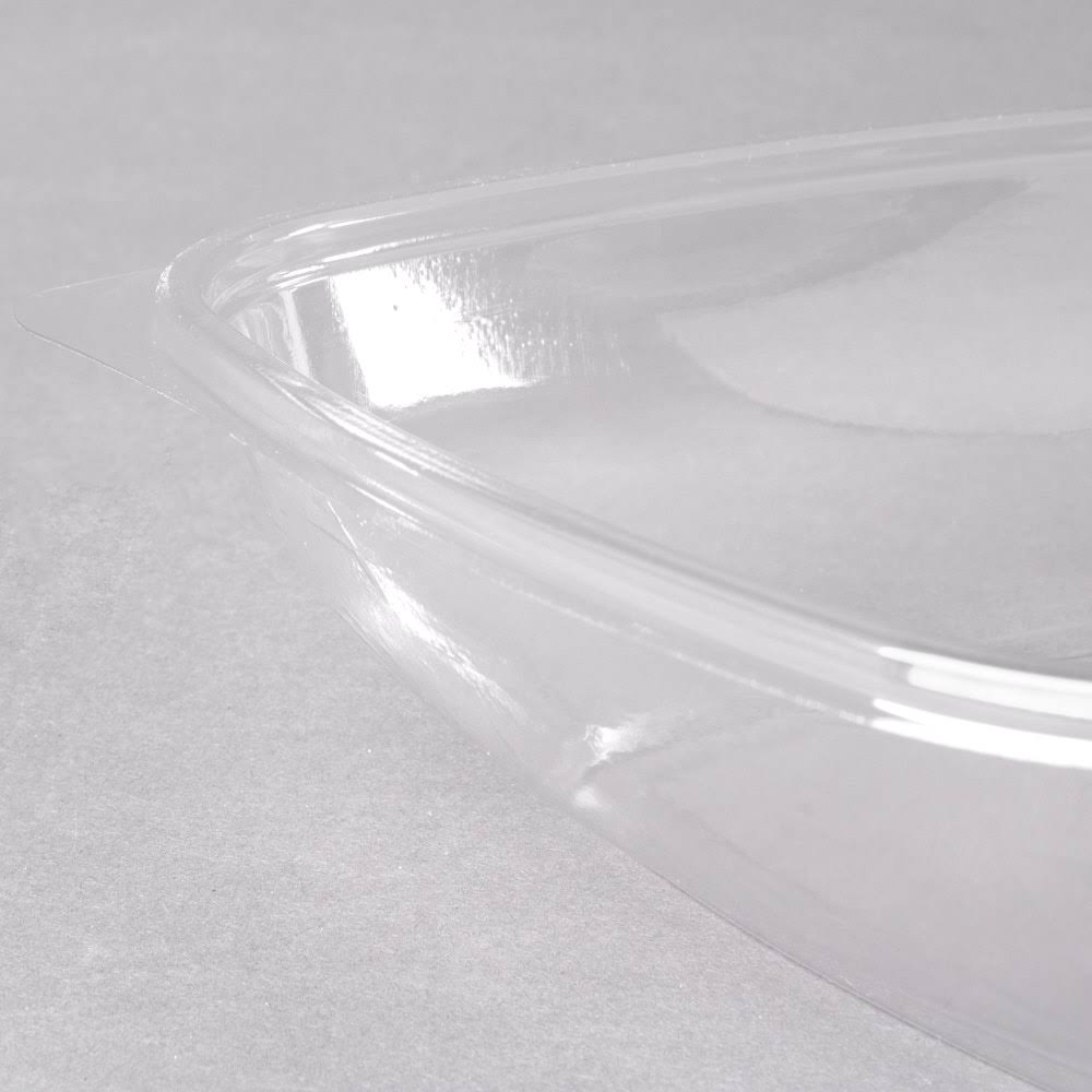 Clear 32 oz Plastic Square Bowl M973