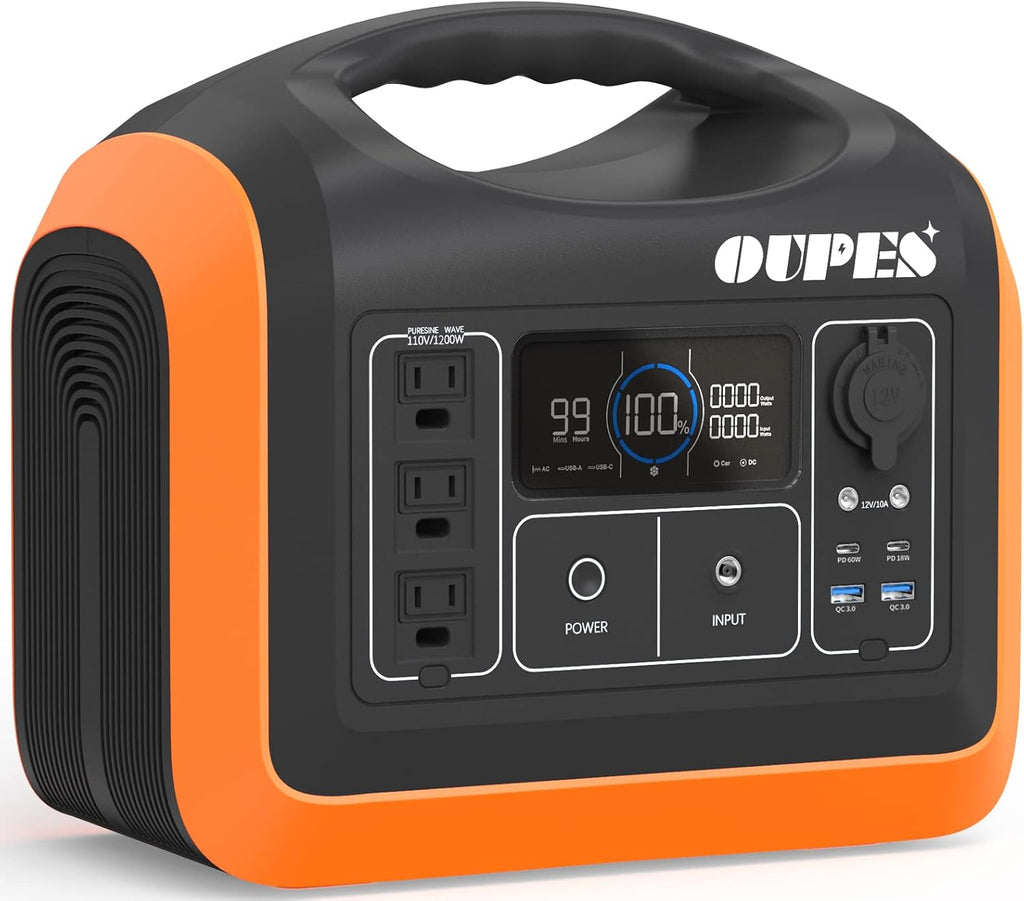 1200W 992Wh LiFePO4 Portable Power Station W855964