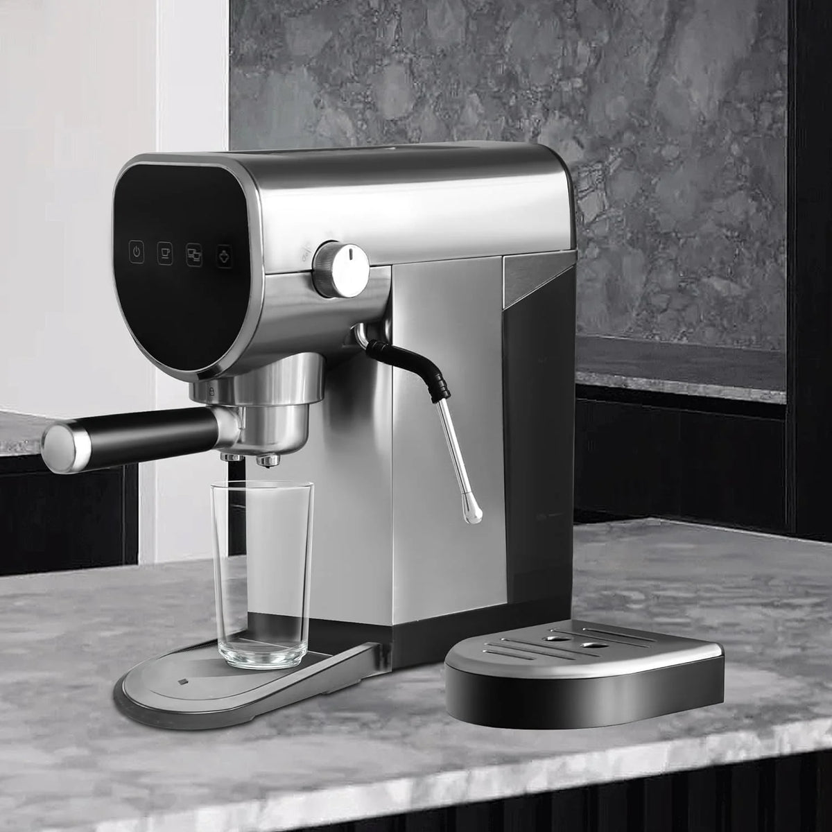 20 Bar Espresso Machine with Milk Frother Wand X37010