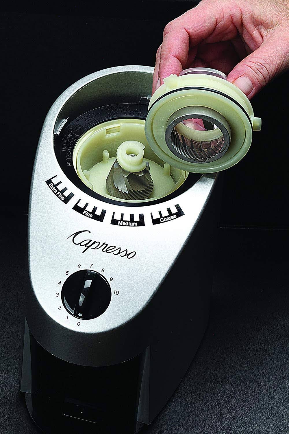 Conical Burr Grinder Stainless Steel H439332
