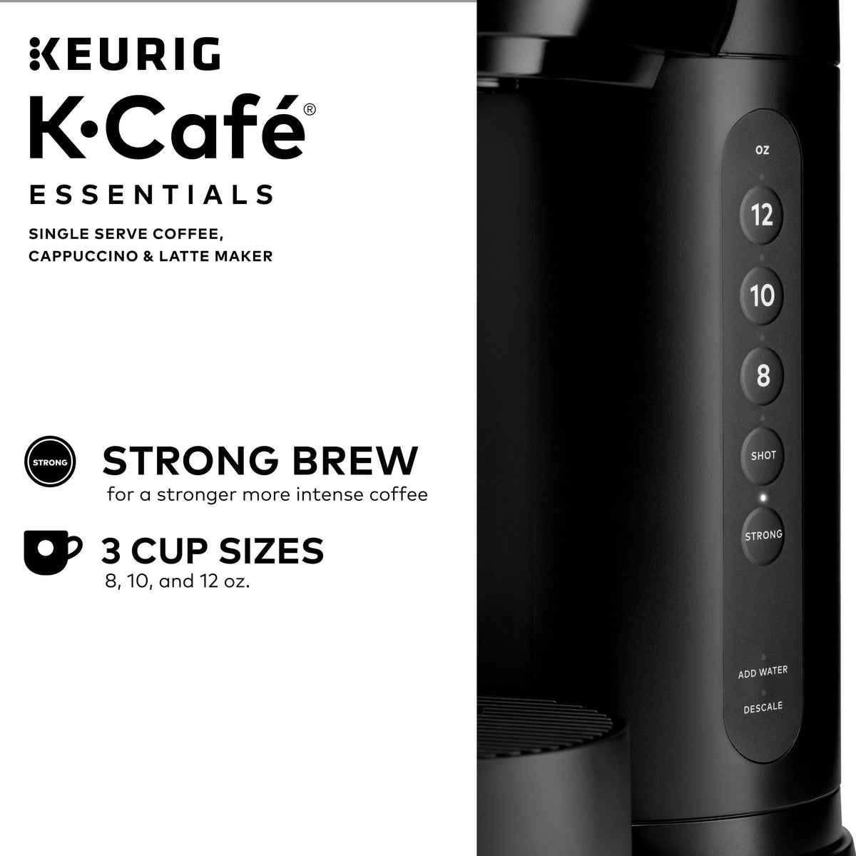 Single Serve K-Cup Pod Coffee Maker, Black X78332