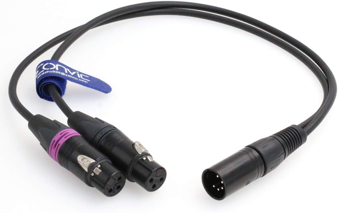 5-pin to 3-pin XLR Audio Signal Cable R873893
