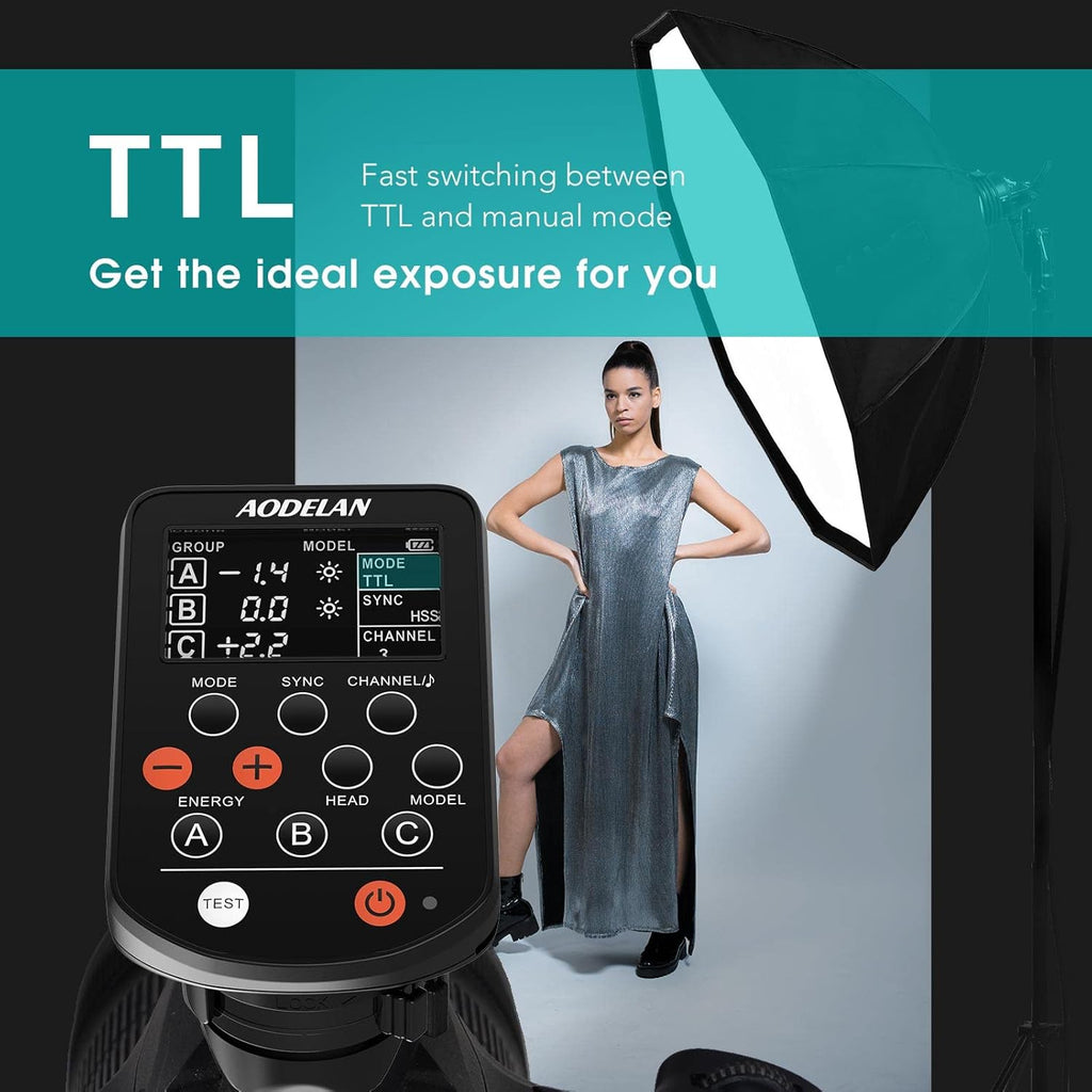 TTL Flash Trigger for Olympus Cameras, 1/8000s HSS V645