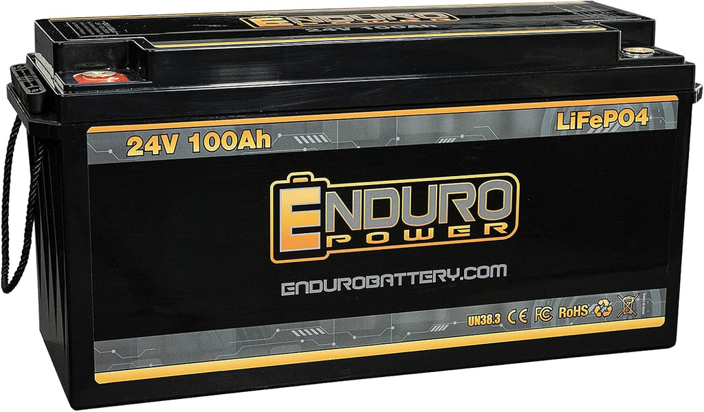 24V 50Ah LiFePO4 Lithium Deep Cycle Battery J25386