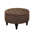 24" Round Storage Ottoman with Reversible Top R86126