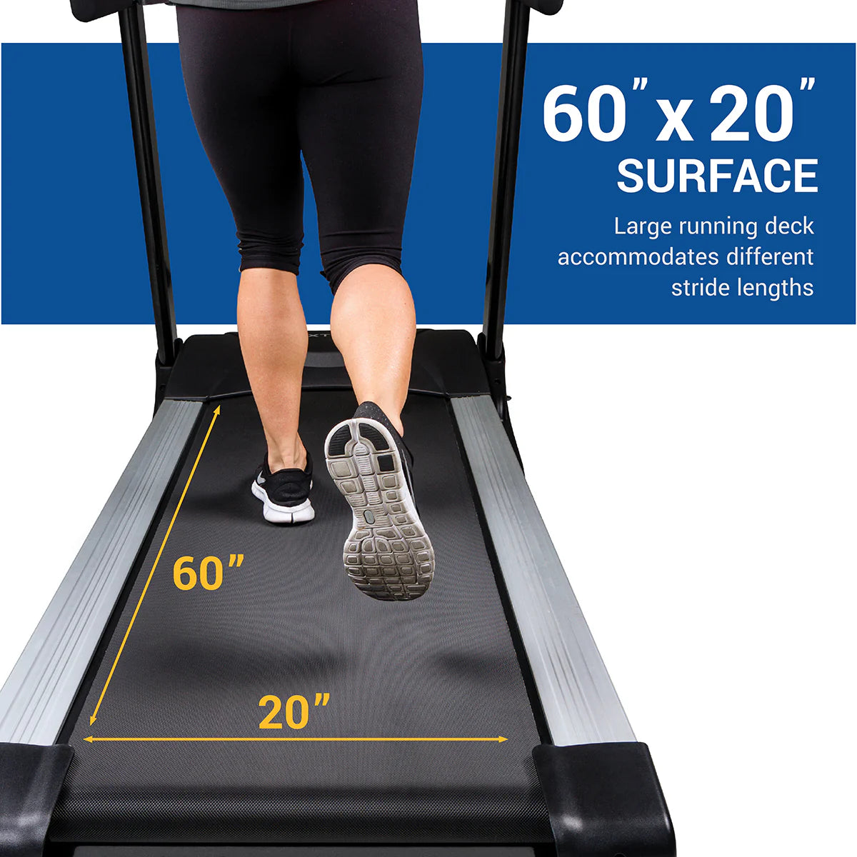 Folding Treadmill with Heart Rate Chest Strap R14343