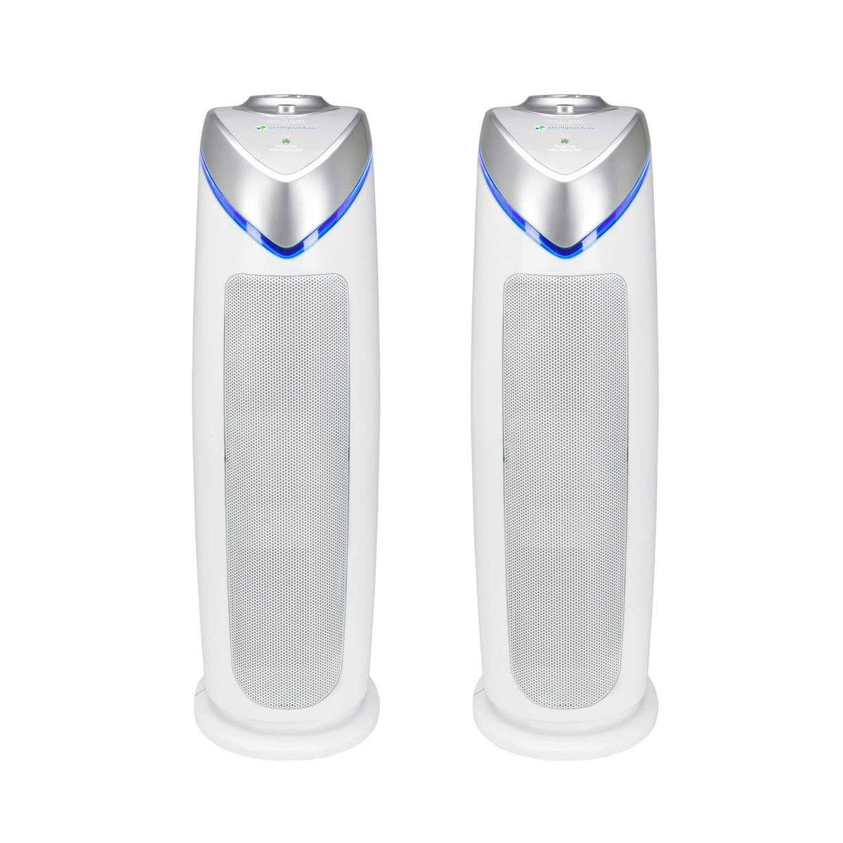 Tower Air Purifier with True HEPA Filter and UV-C Sanitizer, 2-Pack P29963