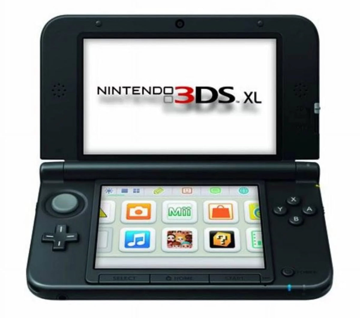 Black Video Game Console with Stylus, Charger and 16 GB SD Memory Card L8464