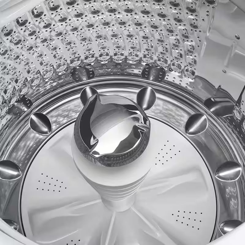 5.1 cu. ft. Smart Top Load Washer with Agitator in White N62189