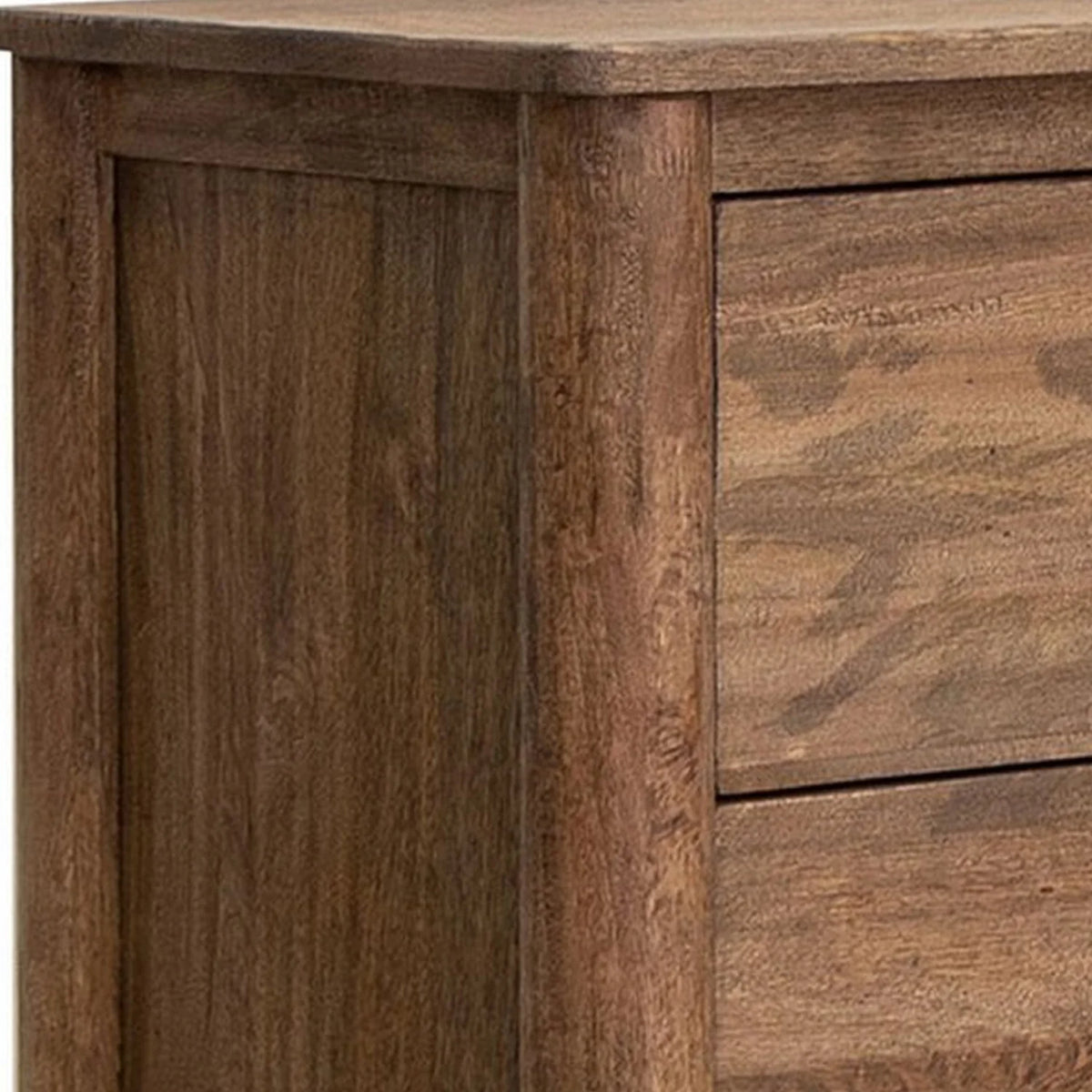 47 Inch Tall 4 Drawer Wood Dresser D683034
