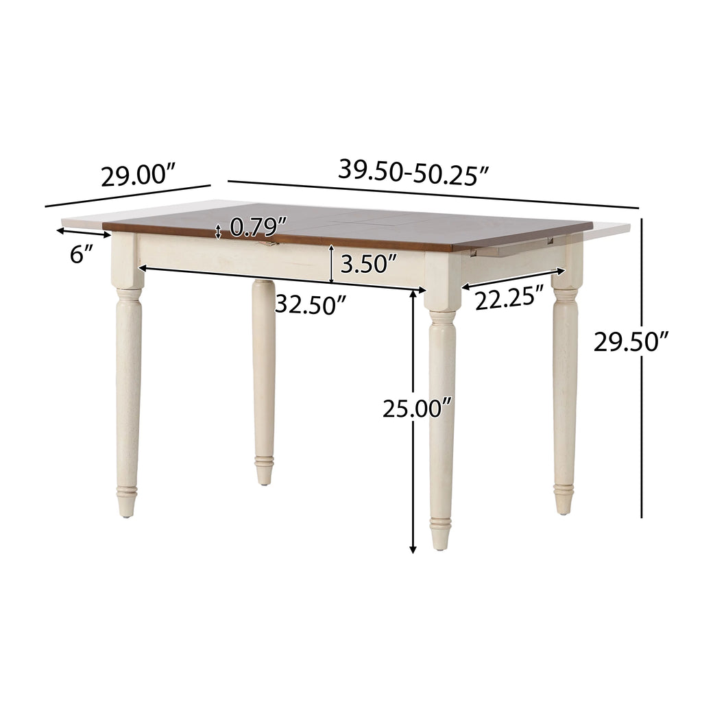 Rectangular Expandable Dining Table A490