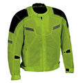 Black CE Armored Textile Motorcycle Jacket M4232