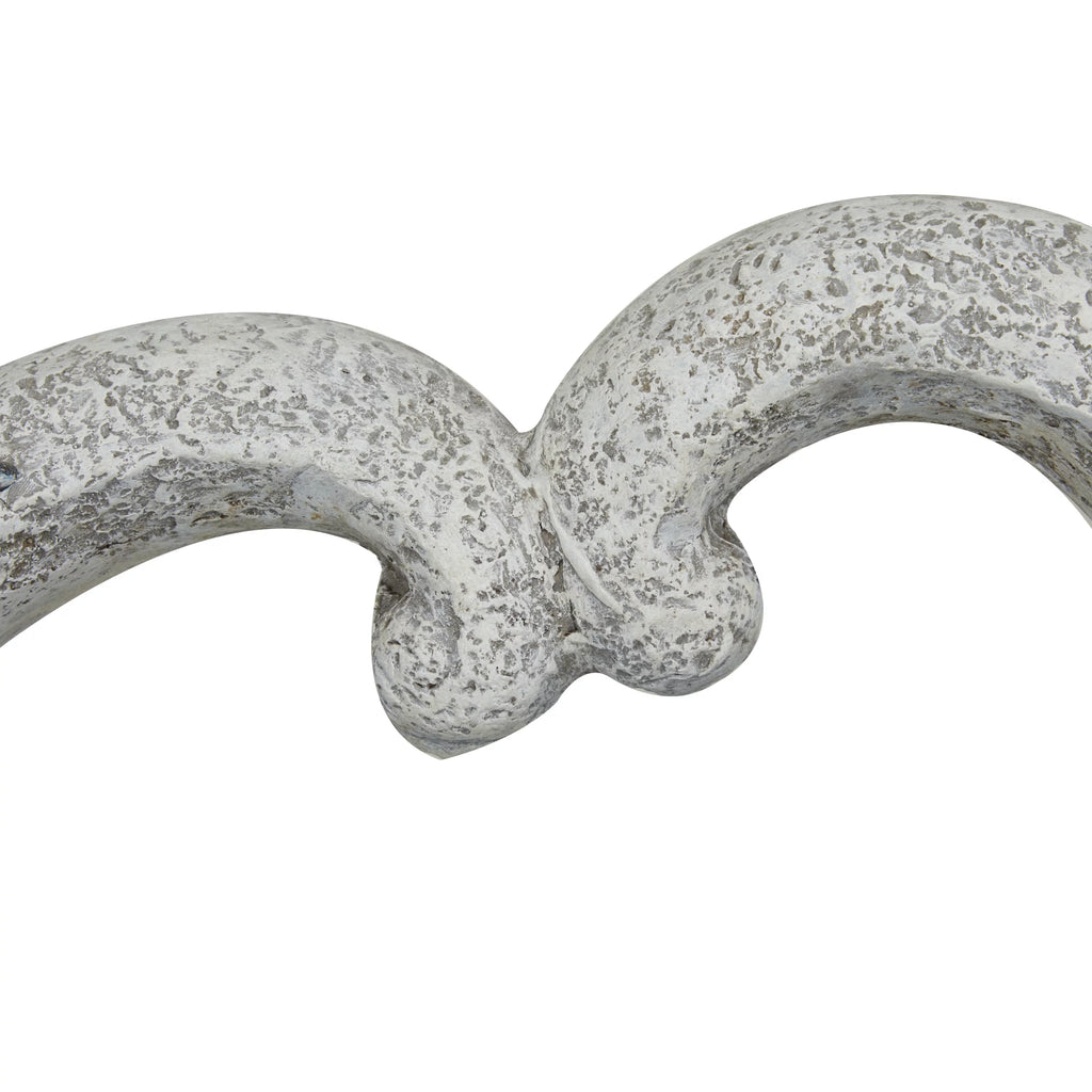 Gray Fiberglass Planter with Stone Mosaic Design G883664