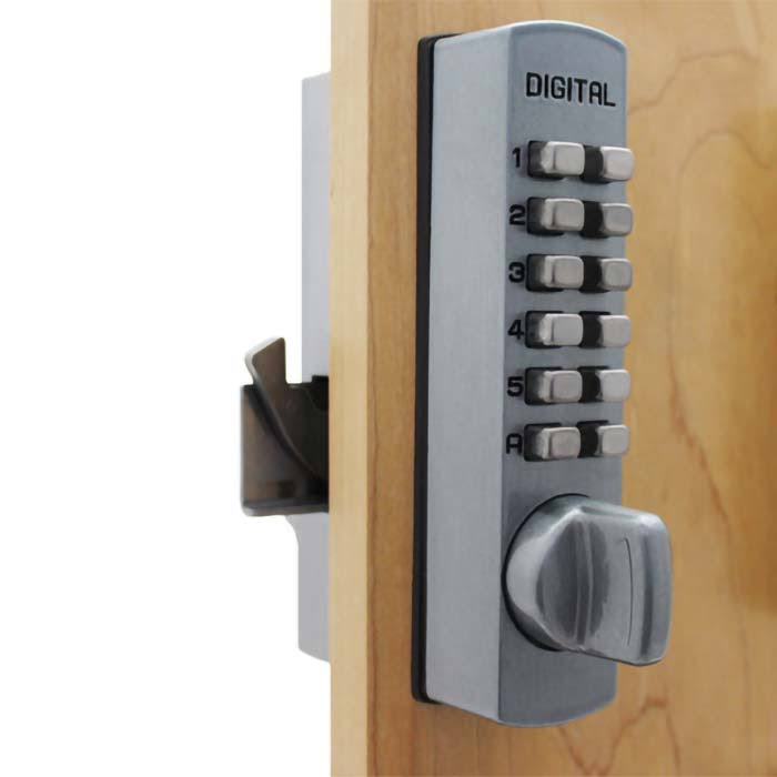 Mechanical Keyless Surface Mount Hook Bolt Sliding A274554