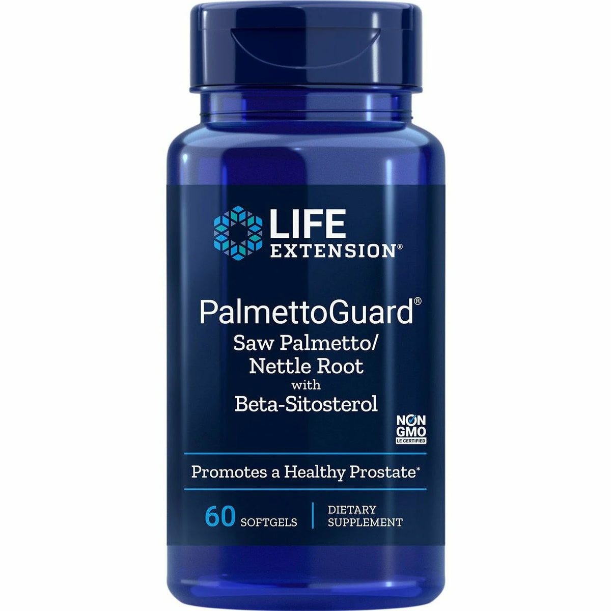 Saw Palmetto Nettle Root Formula with Beta-Sitosterol 60 gels P758130