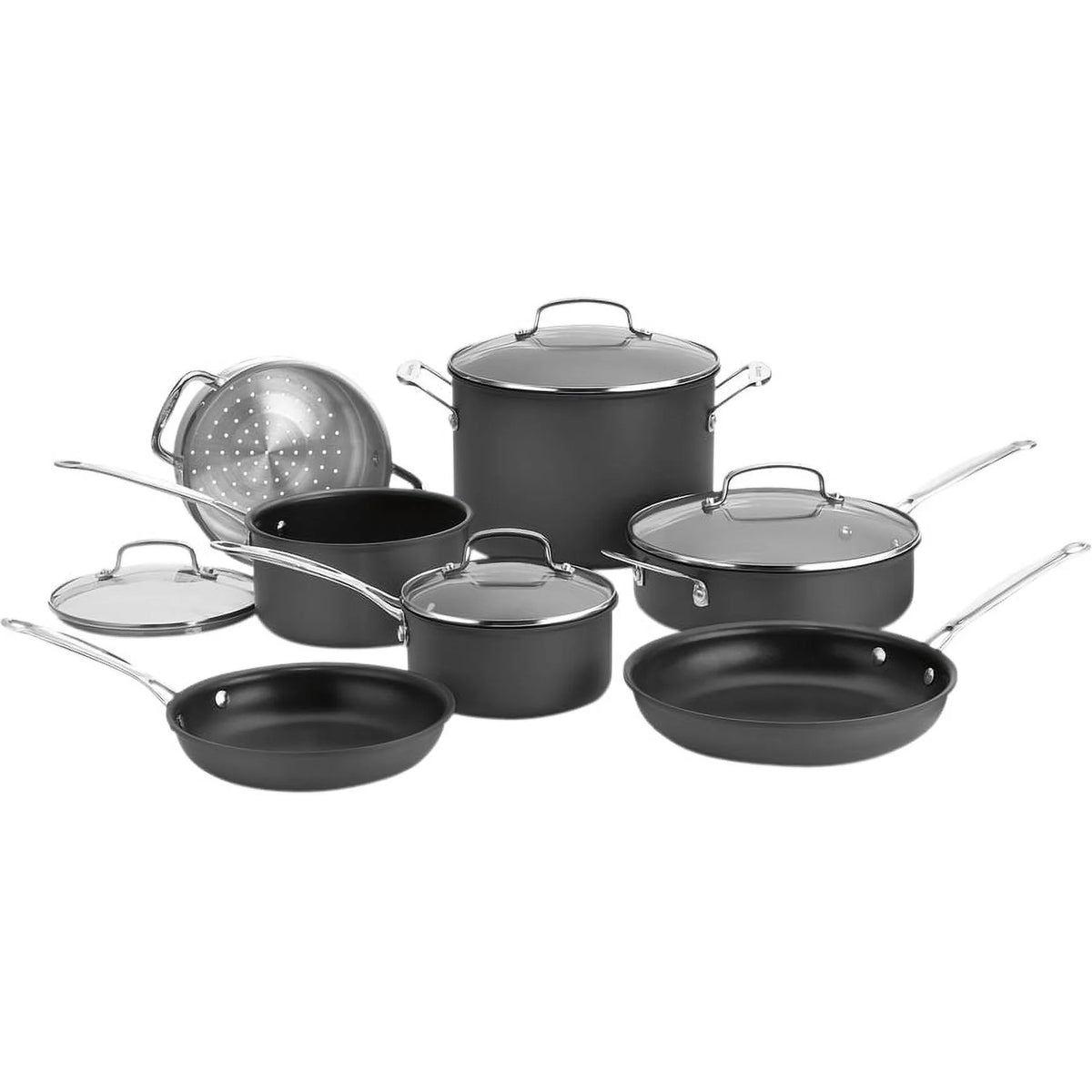11 Piece Hard Anodized Cookware Set Q610498