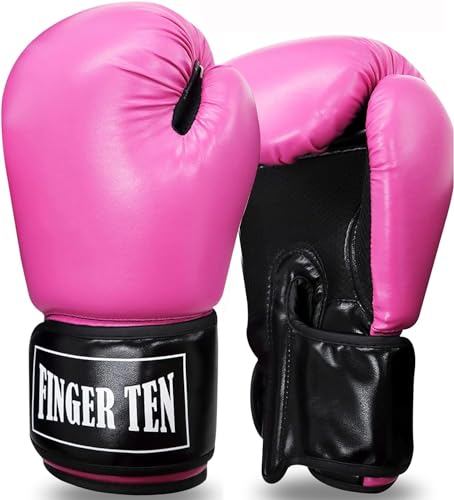 Black Leather Boxing Gloves C285